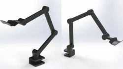 Clamps For The Magnetic Lock Modular Articulated Arm
