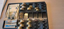 coin and money organizer