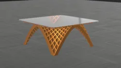 Dinner Glass Table Interior