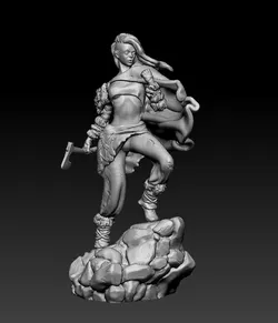 female nordic warrior