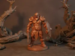 Mordor Orc warrior - DND miniature