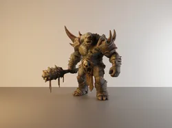 Ogre / orc warlord - DND miniature