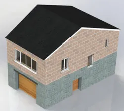 Out house building
