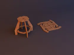 plywood furniture chair cnc workshop
