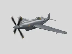 Republic xp-47h thunderbolt prototype