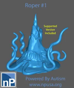 roper - living stalagmite Free 3D Print Model in Game Accessories 382374