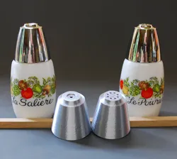 Salt and Pepper Shaker Tops for Gemco Shakers