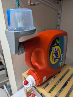 Slightly Larger Detergent Cup Drain