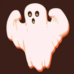 Spooky Ghost Cabochon from Fallout 76