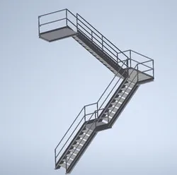 stairs with rest