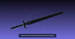 Sword Art Online Replica Models Collection 3D Model Pack