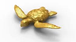 turtle 3D Print Model in Sculpture 381981