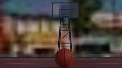 3d model basketball court