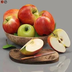 bowl of apples
