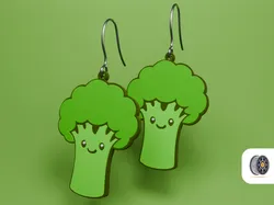 Broccoli | Veggie Earring Collection | CFS