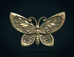 butterfly 3D Print Model in Sculpture 358151