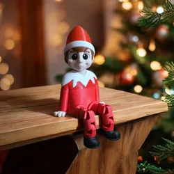Home Decorations & Ornaments STL تنزيل - Flexi Legs Elf On A Shelf - 3DJPDESIGNS