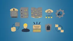 icons data center and hosting