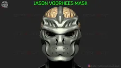 jason voorhees mask - friday 13th movie - horror halloween mask 3d print model 3D Print Model in Toys 362672