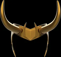 loki crown 3D Print Model in Scans and Replicas 357722