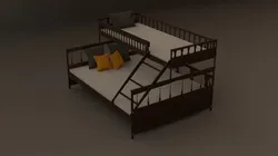 of a double bed