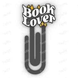 Other STL indir - Paperclip book lover - bookmark - TeoRk