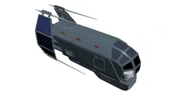 spaceship patriot type 2 blue