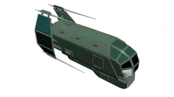 spaceship patriot type 2 green
