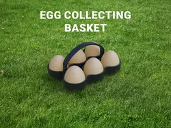 3D printer bestanden | 3MF | Egg Collecting Basket – Garden Use