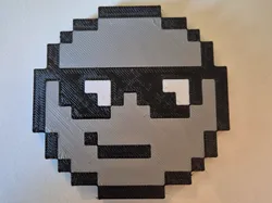 3D printer bestanden | 3MF | pixal cool face