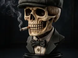 BLINDER SKULL - MAFIA - TOMMY SHELBY