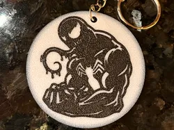 Creality Cloud | Keychain Venom_Musculitos | ملفات الطابعة ثلاثية الأبعاد
