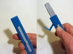 Fișiere pentru imprimante 3D | Fișier 3MF | Scărpinator sanitar pentru nas