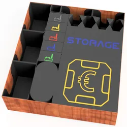 Fișiere pentru imprimante 3D | Fișier 3MF | Terraformarea planetei Marte Soluție de stocare Insert