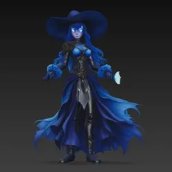 Free Other STL Download - Blue Witch characterby Lee3D