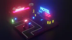 gas station