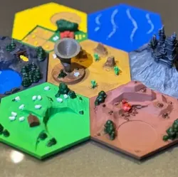 gratuită de Other STL Descărcare - catan parte 2/part2 board game/ juego de mesa - AsTa & Noni
