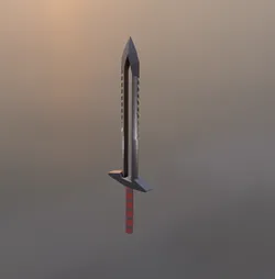 ollow sword low polly