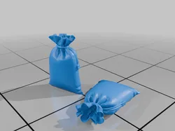 28mm DND Pouch and Sack Terrain Collection StarForge Kits 3D Print STL File