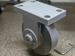 3D printer bestanden | 3MF | Functional 3D Printed Caster Assembly