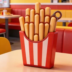 chaveiro batata frita