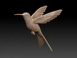 Colibri humming bird 3D Print Model in Sculpture 363371