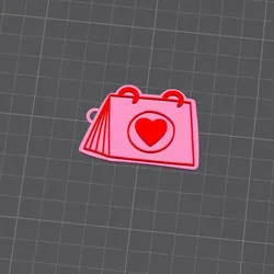 Creality Cloud | Heart calendar keychain | ملفات الطابعة ثلاثية الأبعاد