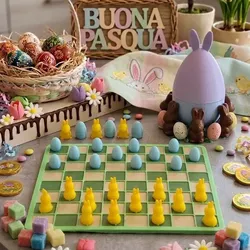 Creality Cloud | The Easter Challenge Checkers: Bunnies vs. Eggs! | ملفات الطابعة ثلاثية الأبعاد