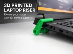 Fișiere pentru imprimante 3D | Fișier 3MF | riser laptop