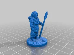 Ice Age Spearwoman