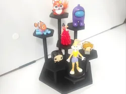 Multi-Display Hex Tower