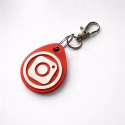 NFC-Ready Instagram Keychain