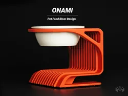 Onami Pet Food Bowl Raiser Stand