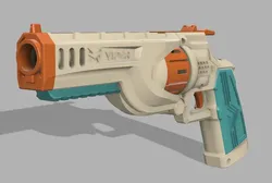 (REAL FILES) FR-1 Viper flywheel revolver FTW system foam blaster